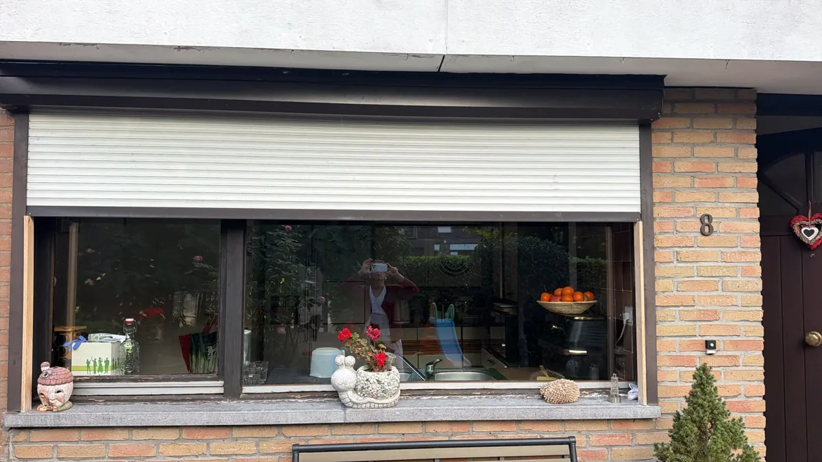 Volet et éléments de commande